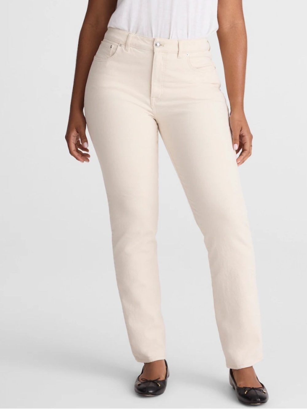 Madewell The Curvy Jules Slim-Straight Jean vintage canvas